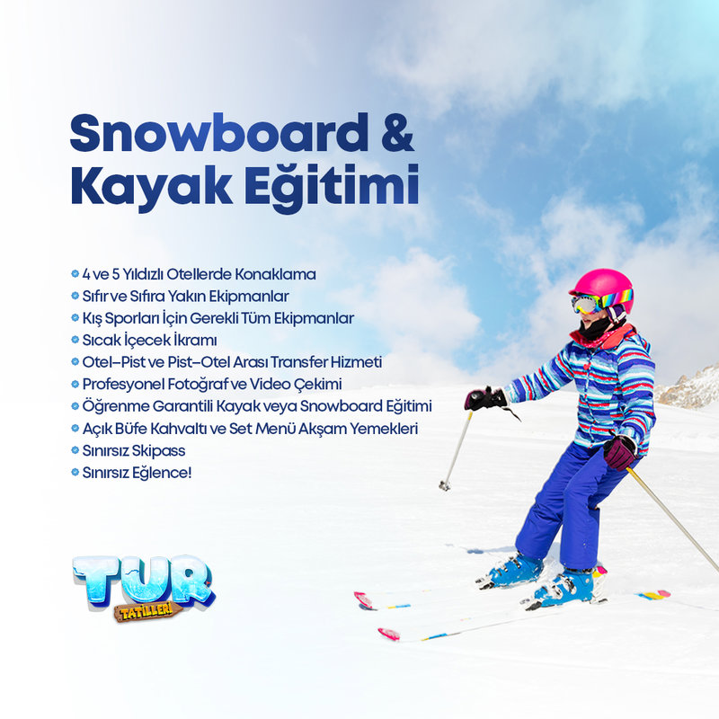 Yetişkin Acemi Paket |  Erciyes Kış Kampı