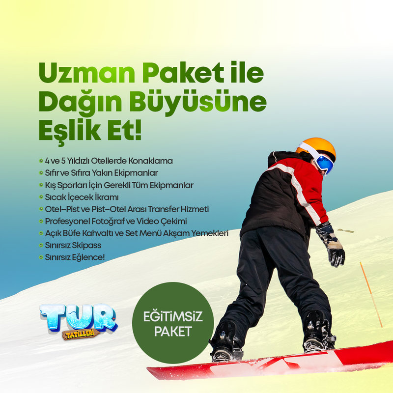 Yetişkin Uzman Paket | Erciyes Kış Kampı