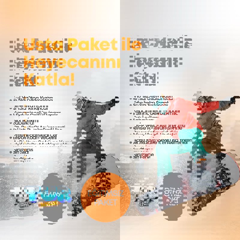 Usta Paket | Erciyes Kış Kampı